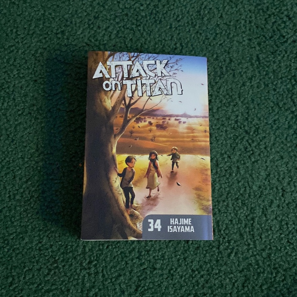 Attack on titan 34 manga